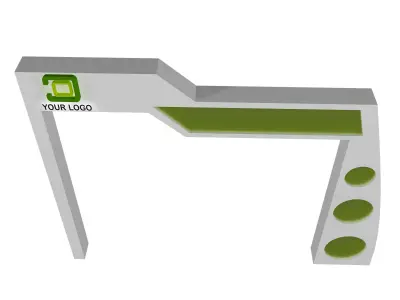 Fair Gate exhibition Event a442e 3D model