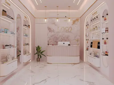 Beauty salon 3D model