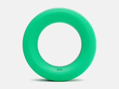 15x6 Goodyear Polyglas E60-15 Tire 3D print model