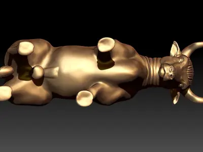 BULL MODEL 3D print model