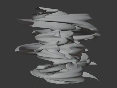Abstract Model V14 3D model