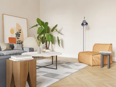 Modern Livingroom  3D model