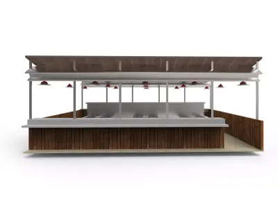 architecture building design 3D model