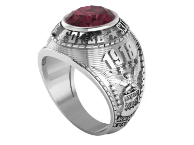AIR 1945 WORD RING 3D PRINTABLE MODEL  3D print model