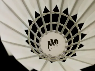 Badminton Shuttlecock 3D model