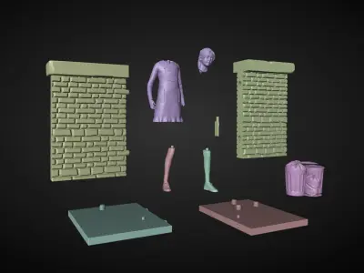 Laura Silent Hill 2 3D print model