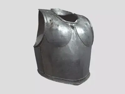 Greek Muscle Cuirass 3D model