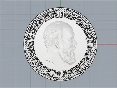 Coin 50170  3D print model
