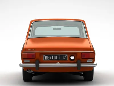 Renault 12 TL 3D model