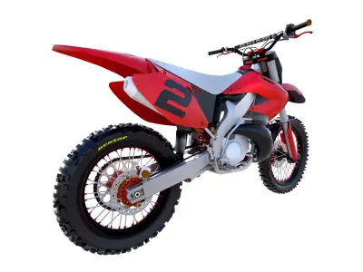 Motocross Honda 3D model