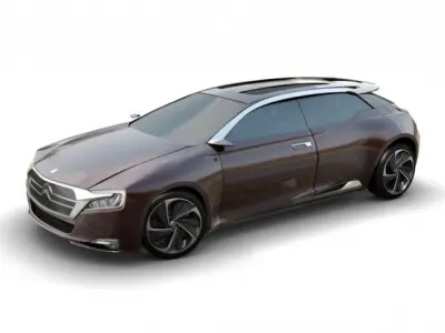 Citroen Numero 9 concept 3D model