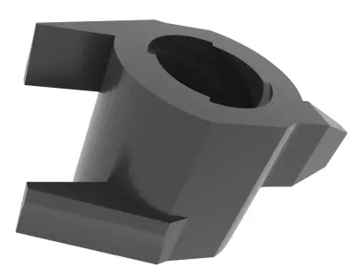 Renault Scenic 2 Trunk Lock Actuator Gear Nut 3D print model