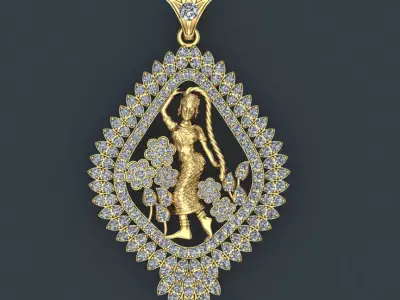 Buddha Necklaces 3D print model