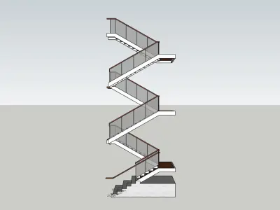 Free Staircase Free 3D model