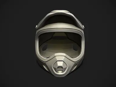 Motorcross Helmet 3D print model