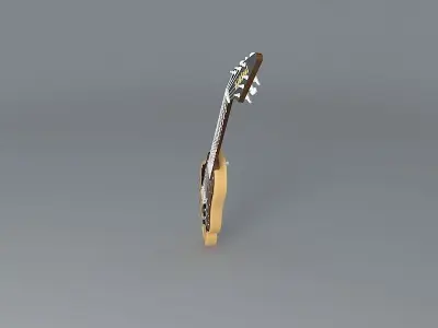 BIG foot guitar Free 3D model