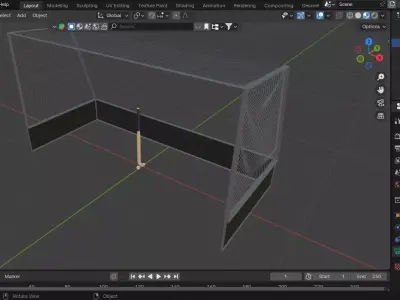 HOCKEY Free low-poly 3D model