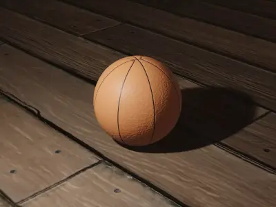 Basket Ball 3D model