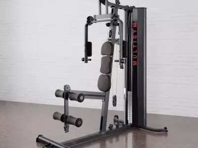 Gym equipment 03 am169 3D model