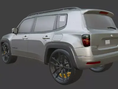 Jeep animation  3D model