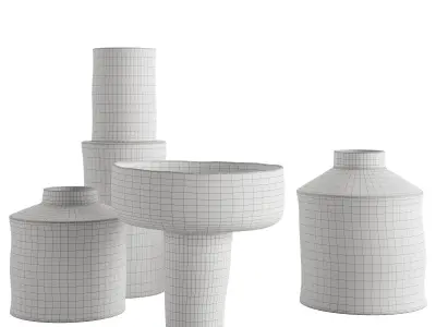 Liang and Eimil Weston Vases 3D model