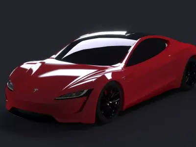 Tesla Roadster 3D model