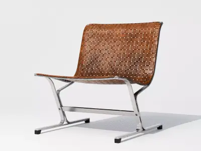 Luar Lounge Chair Low-poly 3D model