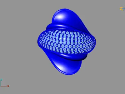 Women Ring 3D print model 13