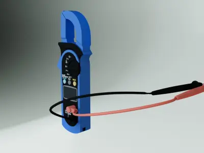 Avo meter Low-poly 3D model