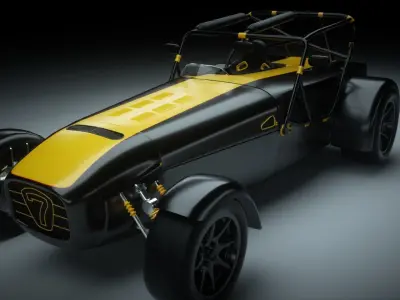 Caterham Racing 3D model
