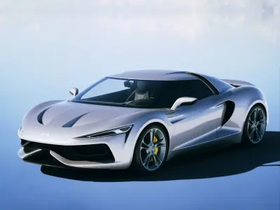 Genesi Model S Concept 2016 3D model