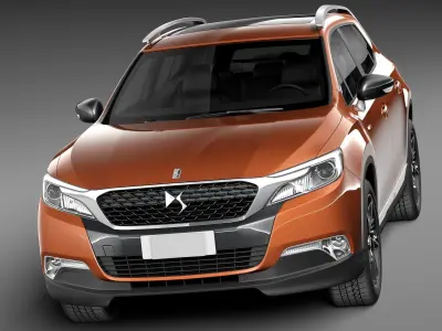 Citroen DS 6WR 2015 3D model