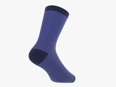 Long sport sock 3D model