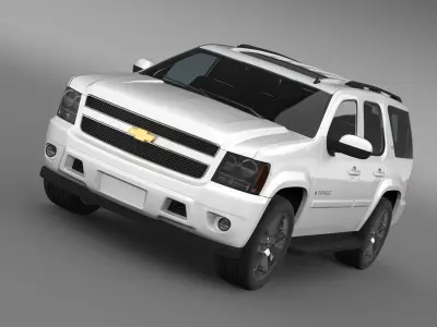 Chevrolet Tahoe LTZ 2007 3D model
