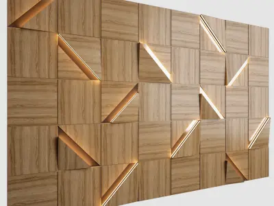 Wall Panel 31 3D model