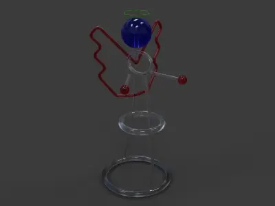 Abstract angel Free 3D model