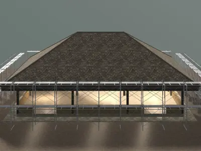Building under construction 24i08 3D model