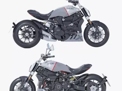 XDiavel Black Star 3D model