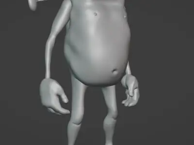 FROG 3D Low-poly 3D model