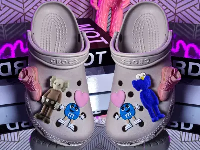 Kaws Jibbitz Charm Companion x BFF for Print 3D print model