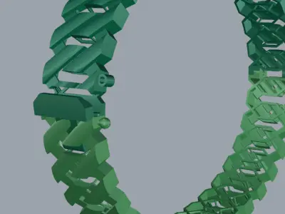 bracelets cartier-02 3D print model