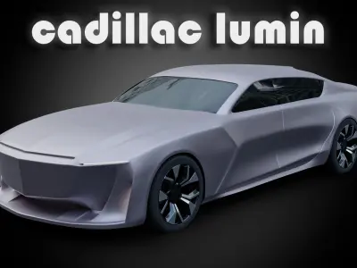 cadillac lumin 3D model