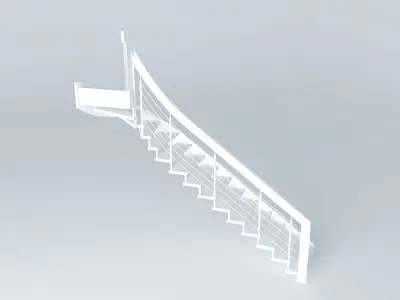 STAIRCASE ladder Free 3D model