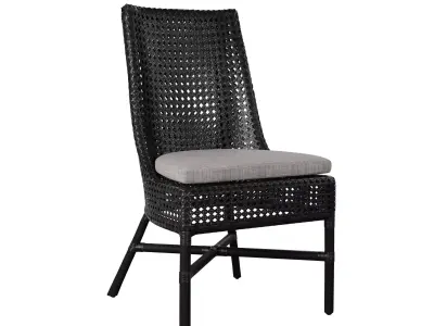 Maluku dining chair 3D model