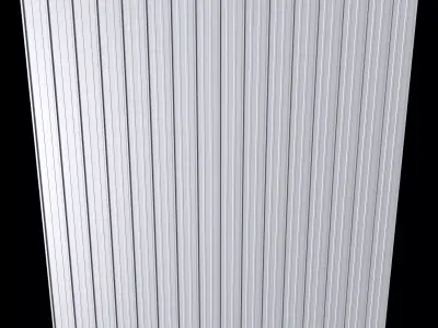 Metal sheet roofing 25O15 3D model