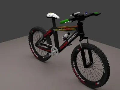 Mountain Bike v1 3D model