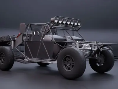 Trophy Truck Base 3D model