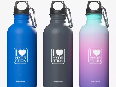 Bottle Flask Tumbler 3D model