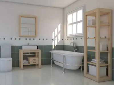 Bathroom 47 3D model