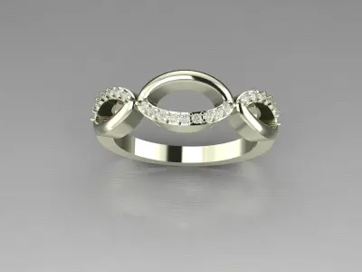 DIAMOND RING Free 3D print model 3